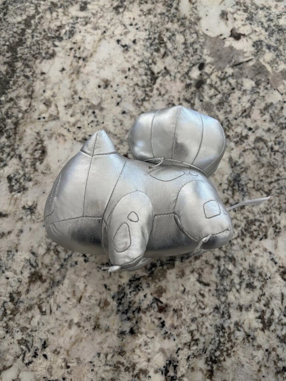 Pokemon 25th Anniversary Silver Bulbasaur Plush 8